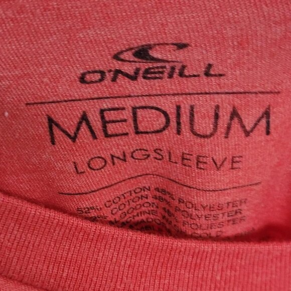 Pink O'Neill Long Sleeve Tee - Size M - Picture 2 of 3